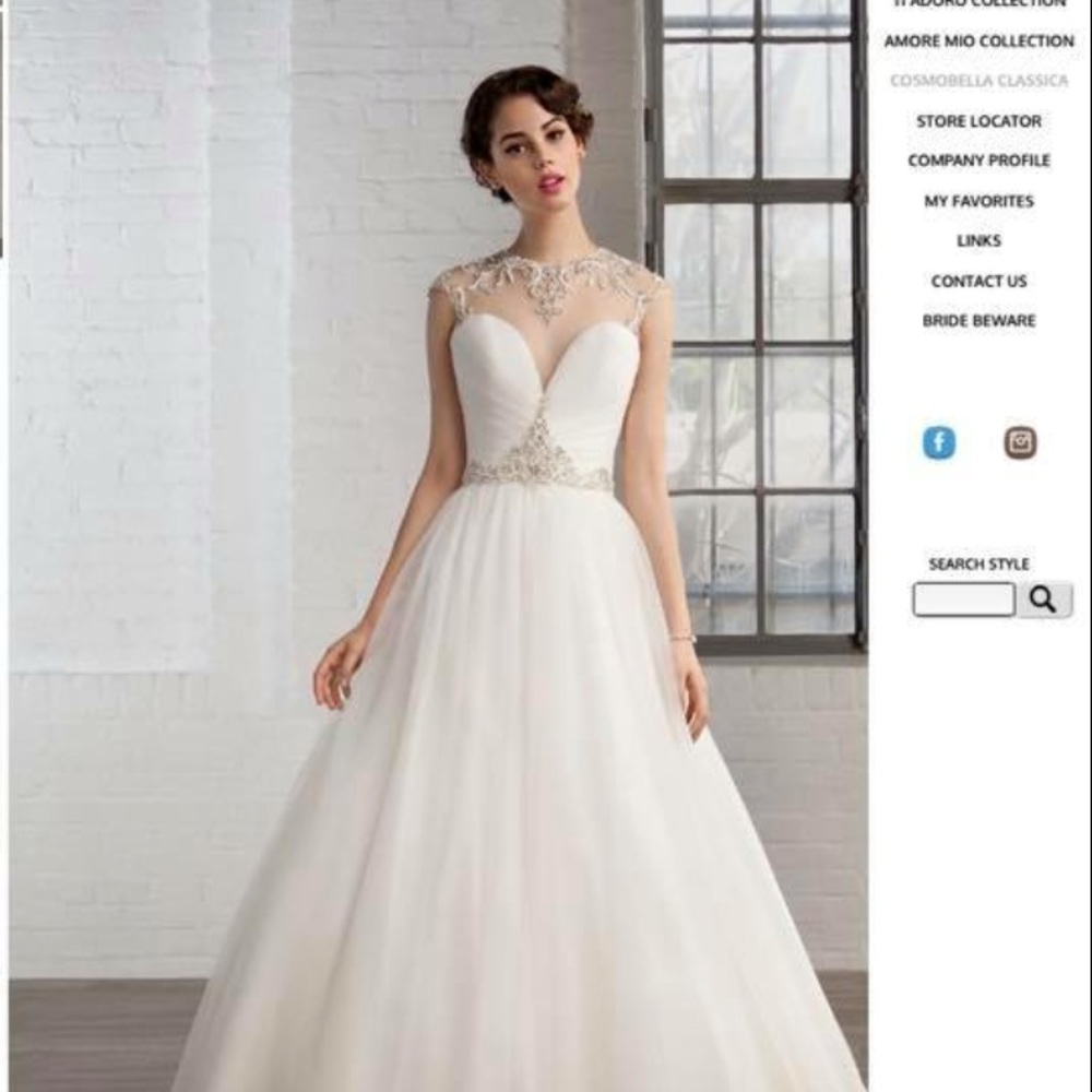 Wedding gown (never worn)